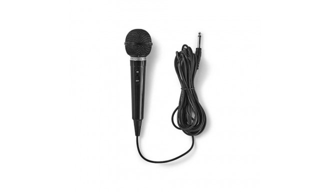 Nedis MPWD15BK Microphone / 5m / Black