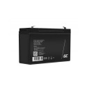 "Green Cell Ersatzbatterie AGM34 6V/14Ah"