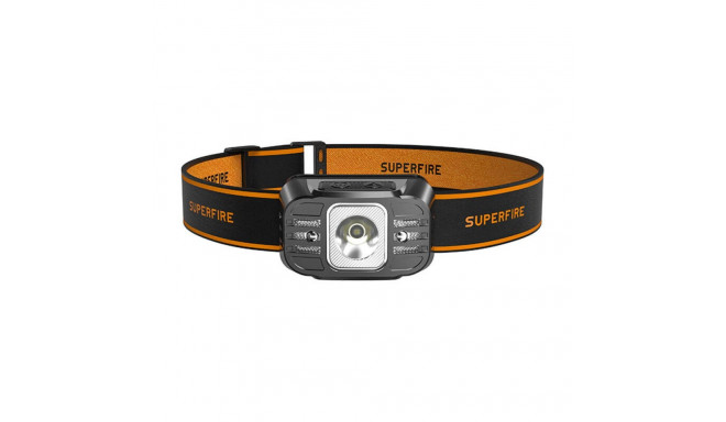 Headlamp Superfire HL75-S, 350lm, USB