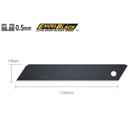 Tagavaraterad LBB-50, eriti terav pakis 50tk (18mm)