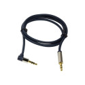 LOGILINK CA11050 LOGILINK - Audio Cable 3.5 Stereo M/M 90° angled, 0.50 m, blue