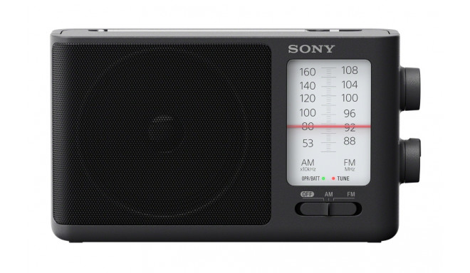 Transistorraadio Sony ICF-506 AM/FM Must