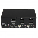 2-Port KVM Switch Startech SV231DPDDUA Must
