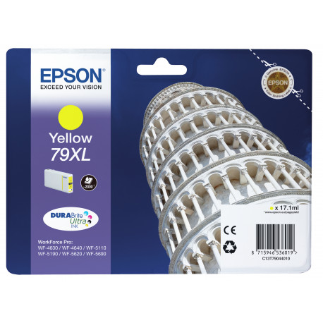 Originaalne Tindikassett Epson 79XL Pisa Tower Kollane