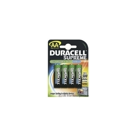 Laetavad Akud DURACELL DURDLLR6P4B AA 1,2 V (4 Ühikut)