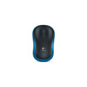 MOUSE COMP WIRELESS LOGITECH M185 BLUE