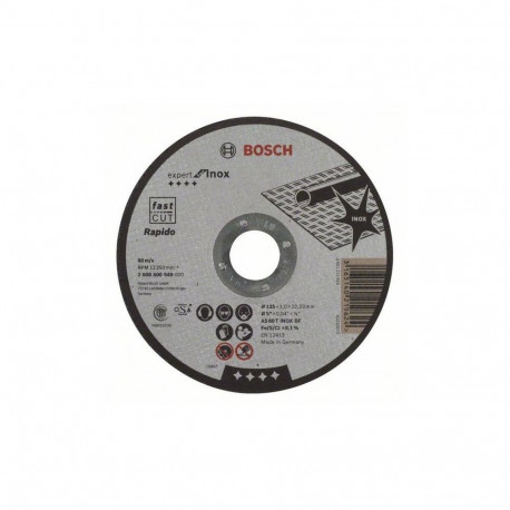 lõikeketas 125x22x1 inox Bosch