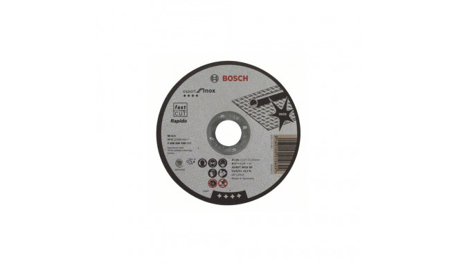 CUTTING DISC 125X22X1 INOX BOSCH