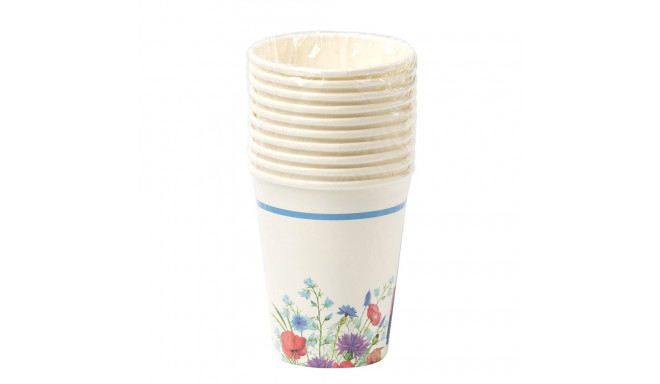 Papptopsid 250ml, 10tk, Suvelilled