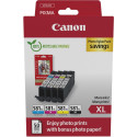 "Canon Tinte CLI-581XL 2052C004 4er Multipack (BKMCY) + Fotopapier"