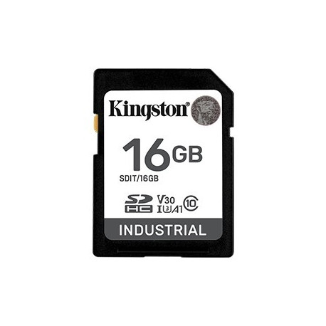 Memory card SD 16GB Industrial C10 UHS-I U3 V30 A1 pSLC