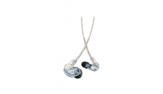 Shure SE215 läbipaistev kõrvaklapp