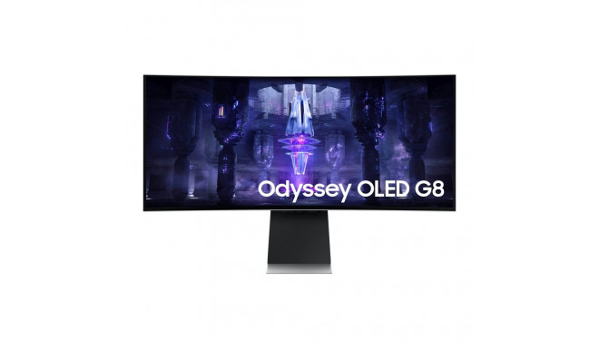 SAMSUNG Odyssey G8 OLED G85SB Smart 34inch UWQHD 175Hz 1ms 250cd/m2 DisplayPort