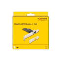 DeLOCK PCI Express x1 Card for 1 x RJ45 5 Gigabit LAN RTL8126