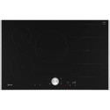 Neff T68TTV4L0 N 90, self-sufficient hob (black/stainless steel, 80 cm)