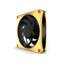 Alphacool Apex Stealth Metal Power 120mm fan 3000rpm, case fan (gold/black)