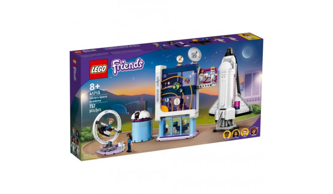 LEGO 41713 Friends Olivia's Space Academy Construction Toy (Space Toy with Spaceship Space Shuttle a