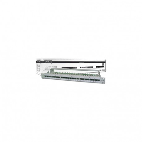 Digitus 19" CAT 6a Patch Panel grau