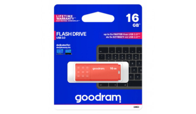 Goodram UME3 USB 3.0 16GB Orange