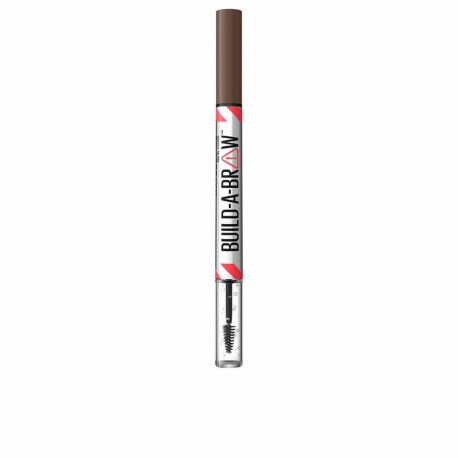 Kulmupliiats Maybelline Build A Brow Nº 257 medium brown Nº 257-Medium Brown 15,3 ml 2-in-1