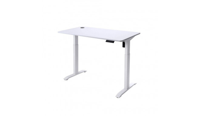 Kirjutuslaud Urban Factory EED25UF Valge Roostevaba teras 118 x 60 cm