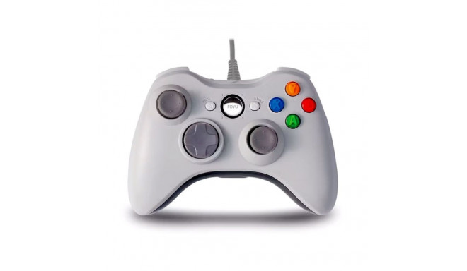 FOYU FO-360YX Vadu kontrolieris priekš XBOX 360 / 2,5m / pelēks