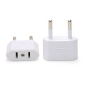 Mocco USA - EU power plug (6A/250V) / white