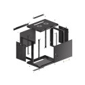 Lanberg WF01-6409-00B rack cabinet 9U Wall mounted rack Black