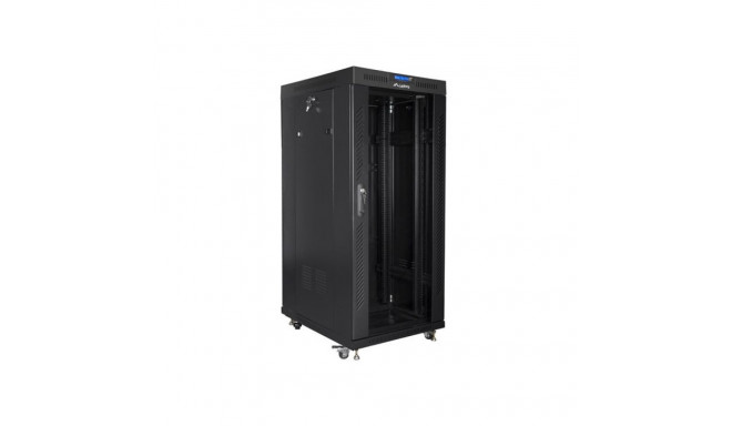 Lanberg FF01-8027-12BL 27U põrandaseisev rack must kappe