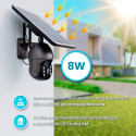 Extralink 3G/4G/LTE camera Mystic 4G PTZ with solar panel 8W, 1080p, IP66, 4x 18650 battery
