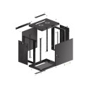 Lanberg WF01-6412-00B rack cabinet 12U Wall mounted rack Black