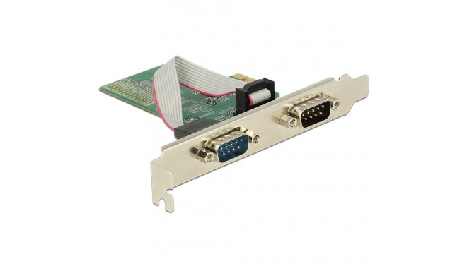 "DeLock 2-Port Seriell RS-232 PCI Express-Karte"