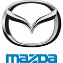 metal key ring with mazda logo