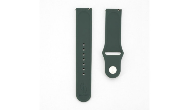 Connect 20mm Silicone Loop Watch Strap (S/M 110mm) Olive