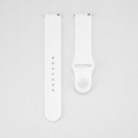 Connect 22mm Silicone Loop (130mm M/L) White