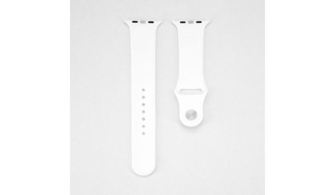 Connect Watch 42/44/45mm Silicone Loop Watch Strap (140mm M/L) White