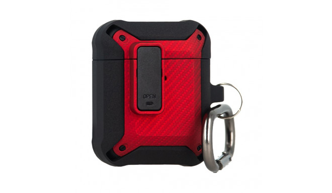 Case for Airpods / Airpods 2 Nitro red