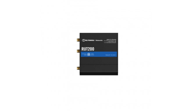 LTE Cat 4 Ruuter | RUT200 | 802.11n | 10/100 Mbit/s | Etherneti LAN (RJ-45) pordid 2 | Mesh Toetus E