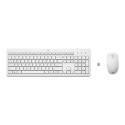 HP 230 Wireless Mouse and Keyboard Combo White EST