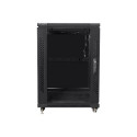 LANBERG FF01-6815-12B Lanberg free-standing rack 19 self-assembly flat pack 15U/ 600x800mm black