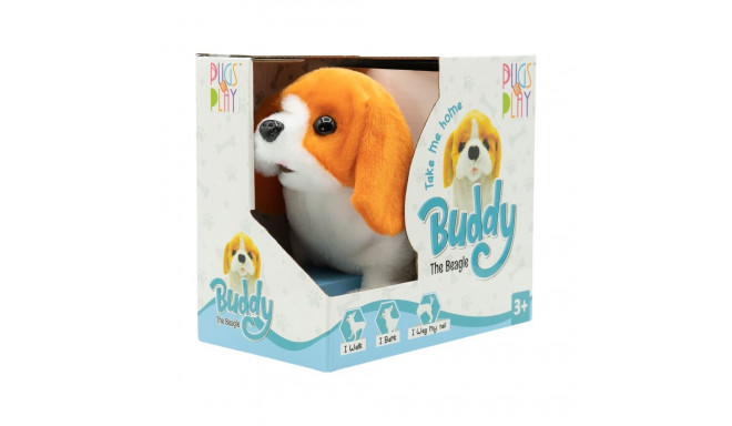 PUGS AT PLAY Interactive toy Walking dog Buddy