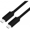 Platinet cable USB-C - USB-C 5A 100W 2m, black (45579)