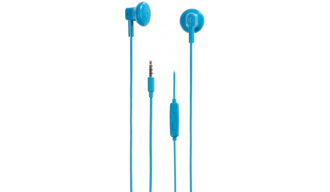 Vivanco headset Budz, blue (38927)