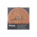 4LIVING SAUNA THERMOMETER HEAT TREATED