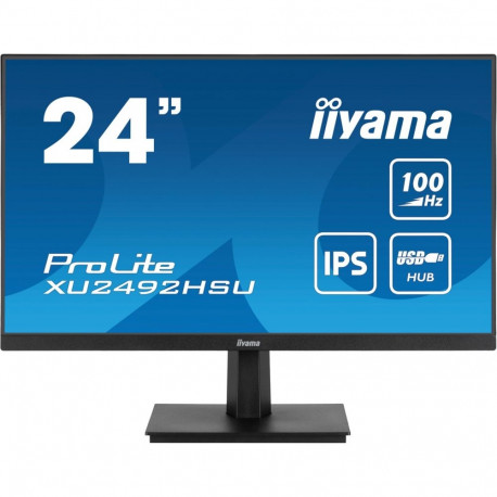 iiyama monitor ProLite XU2492HSU-B6 60.5cm (23.8") 1920 x 1080 pikslit Full HD LED, must