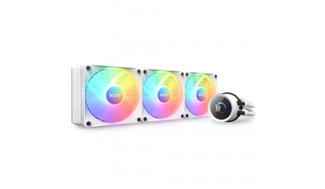 NZXT Kraken 360 RGB protsessori kõik-ühes vedelikjahuti 12 cm valge 1 tk