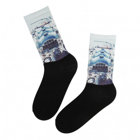 SOKISAHTEL LENNUSADAM printmustriga sokid 444, 446