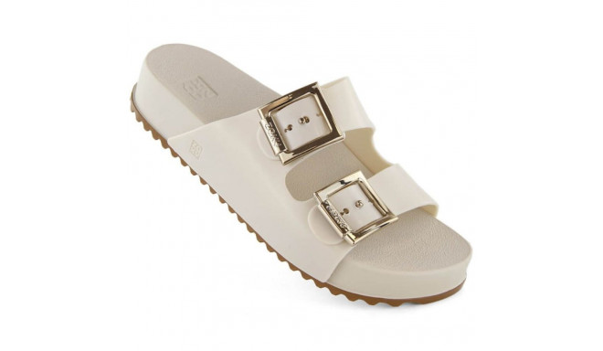 Comfortable scented slippers by Zaxy W INT2010 ecru (39)
