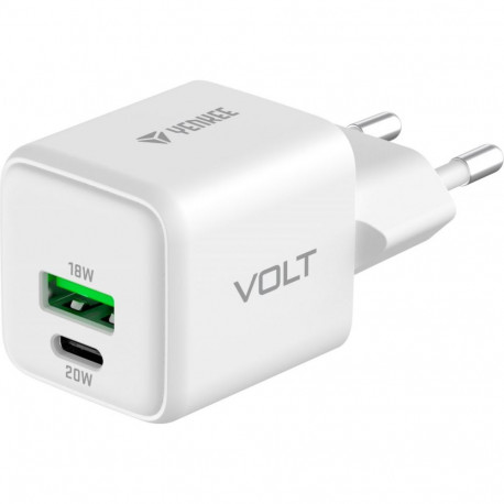 USB C/A võrgulaadija 20W/18W 3A Power delivery 3.0 QC3.0
