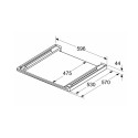 Bosch Stacking kit with pull-out shelf | WTZ27500